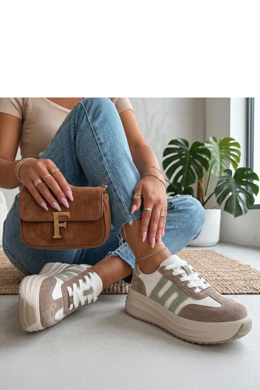Sportliche Schuhe auf Plattform model 226029 Solea - Afbeelding 3
