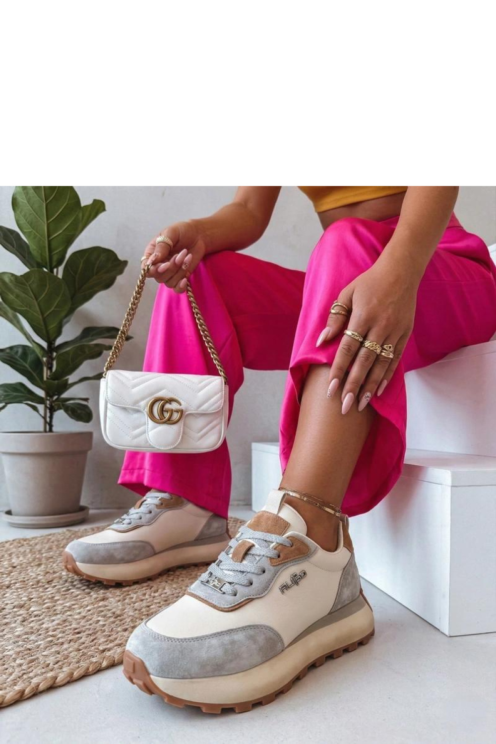 Sportliche Schuhe auf Plattform model 226041 Solea - Afbeelding 4