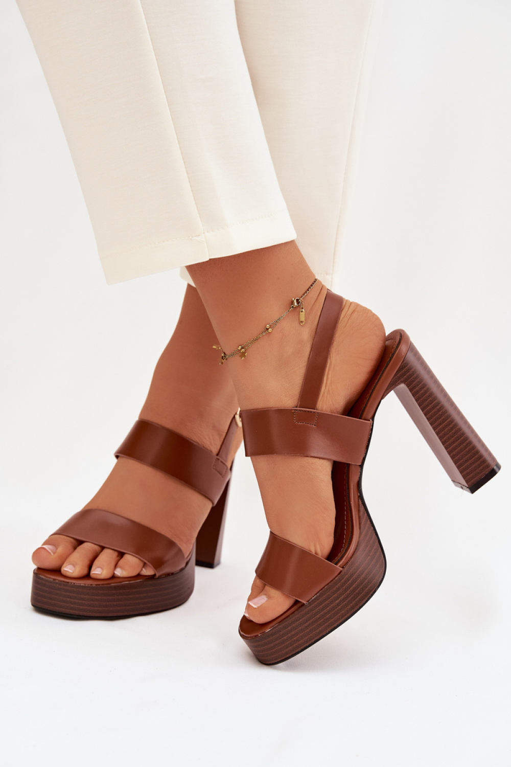 Sandalen mit Absatz model 226114 Step in style - Afbeelding 3