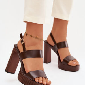 Sandalen mit Absatz model 226115 Step in style