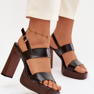 Sandalen mit Absatz model 226116 Step in style