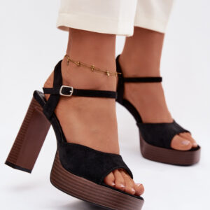 Sandalen mit Absatz model 226118 Step in style