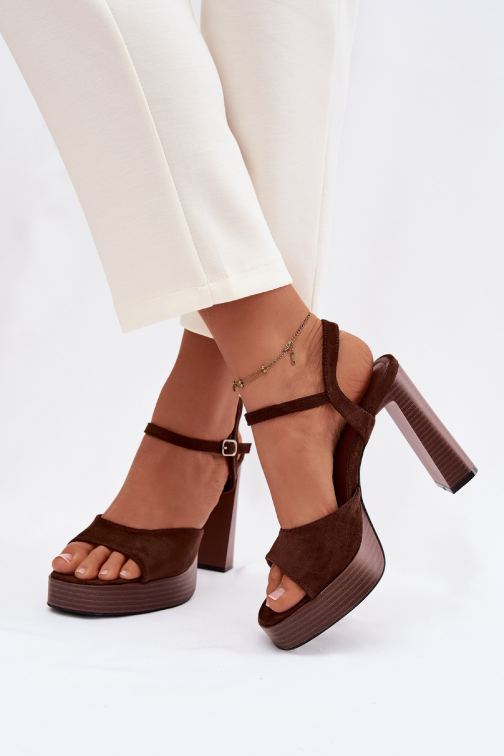 Sandalen mit Absatz model 226119 Step in style - Afbeelding 3