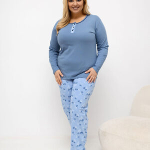 Übergrößen-Pyjama model 226131 Forever Pink