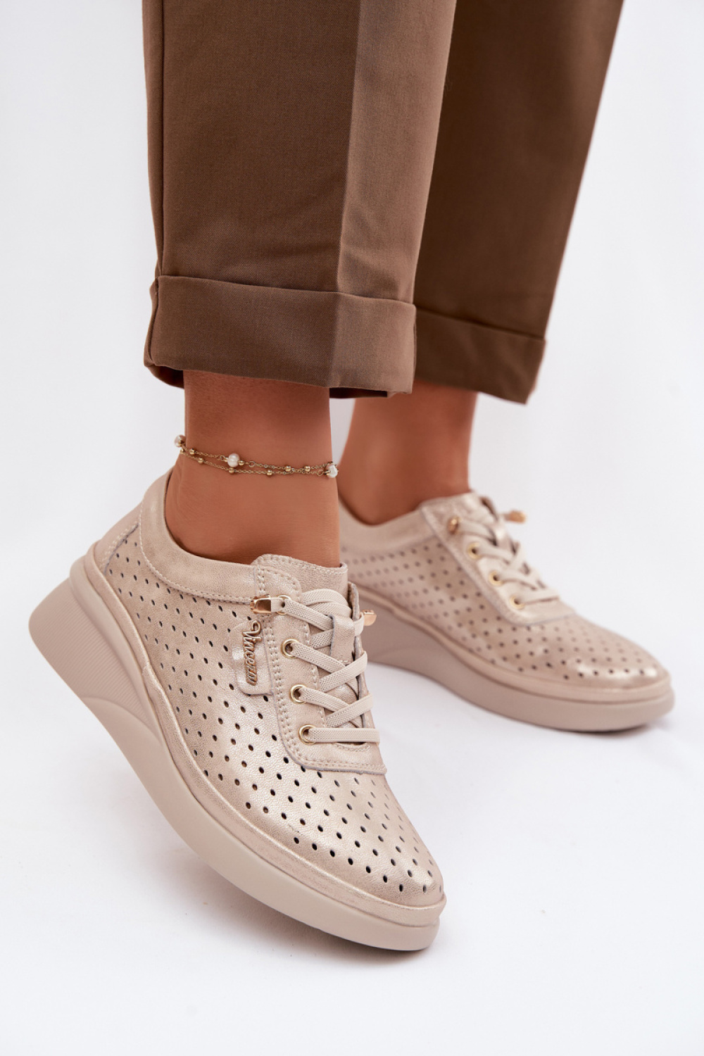 Halbschuhe mit Plattform model 226324 Step in style