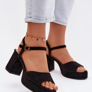 Sandalen mit Absatz model 226333 Step in style