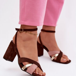 Sandalen mit Absatz model 226335 Step in style