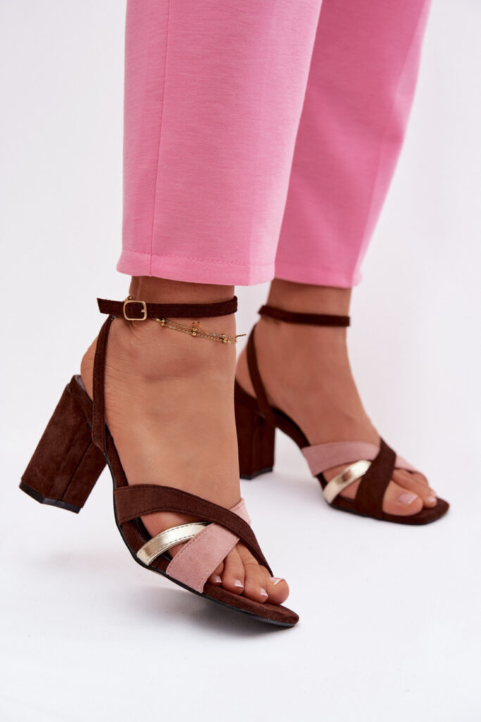 Sandalen mit Absatz model 226335 Step in style