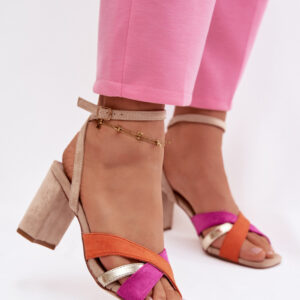 Sandalen mit Absatz model 226337 Step in style