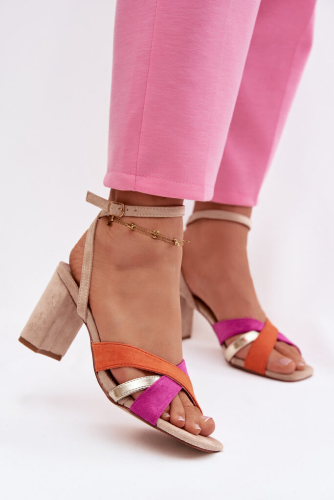 Sandalen mit Absatz model 226337 Step in style