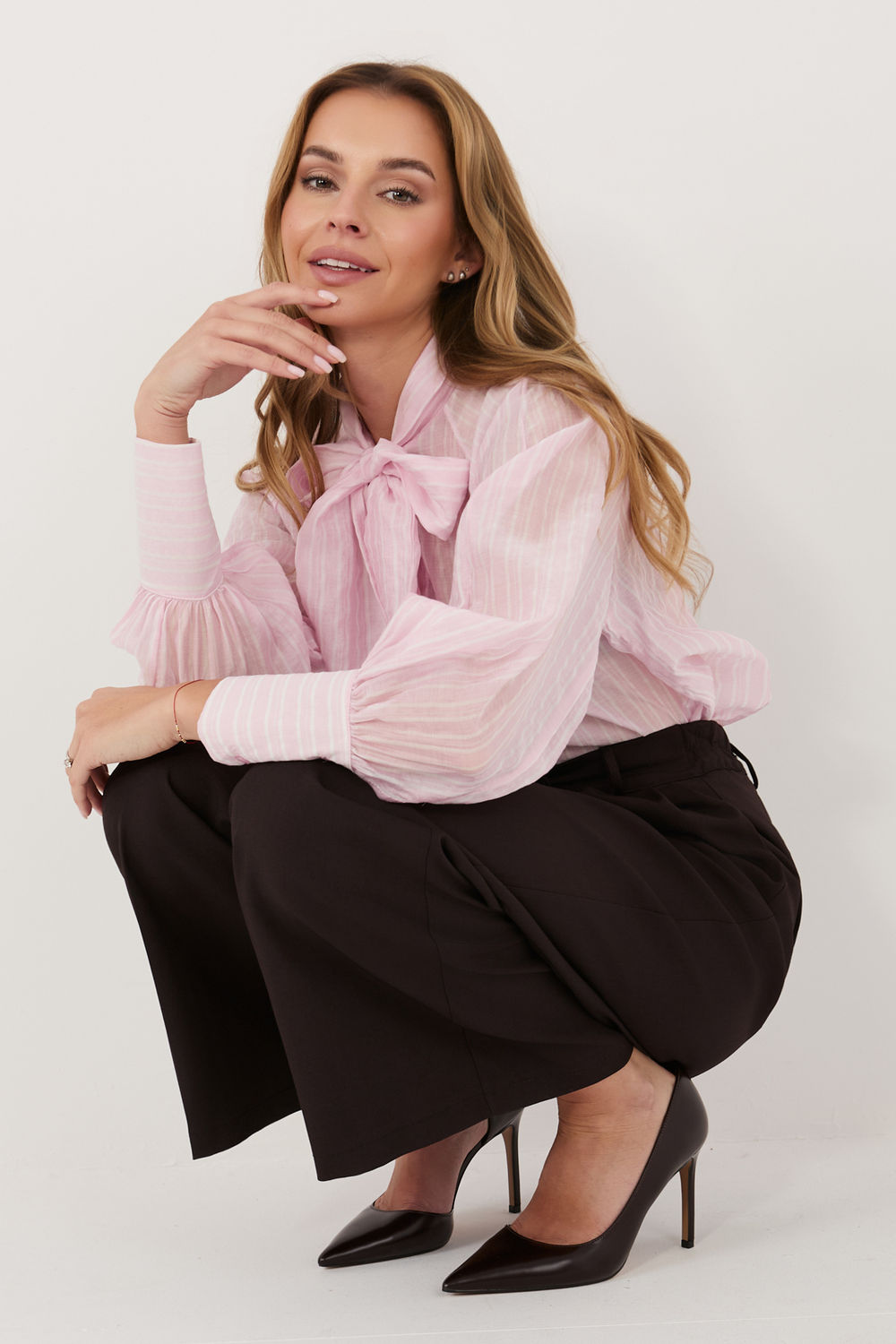 Langarm Hemd model 226441 Italy Moda - Afbeelding 2