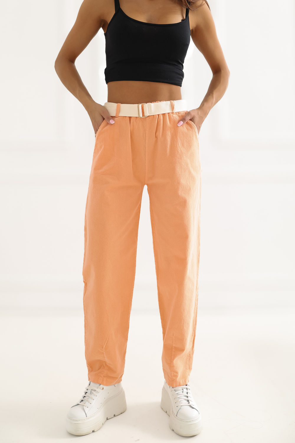 Cordhosen model 226458 Italy Moda - Afbeelding 4