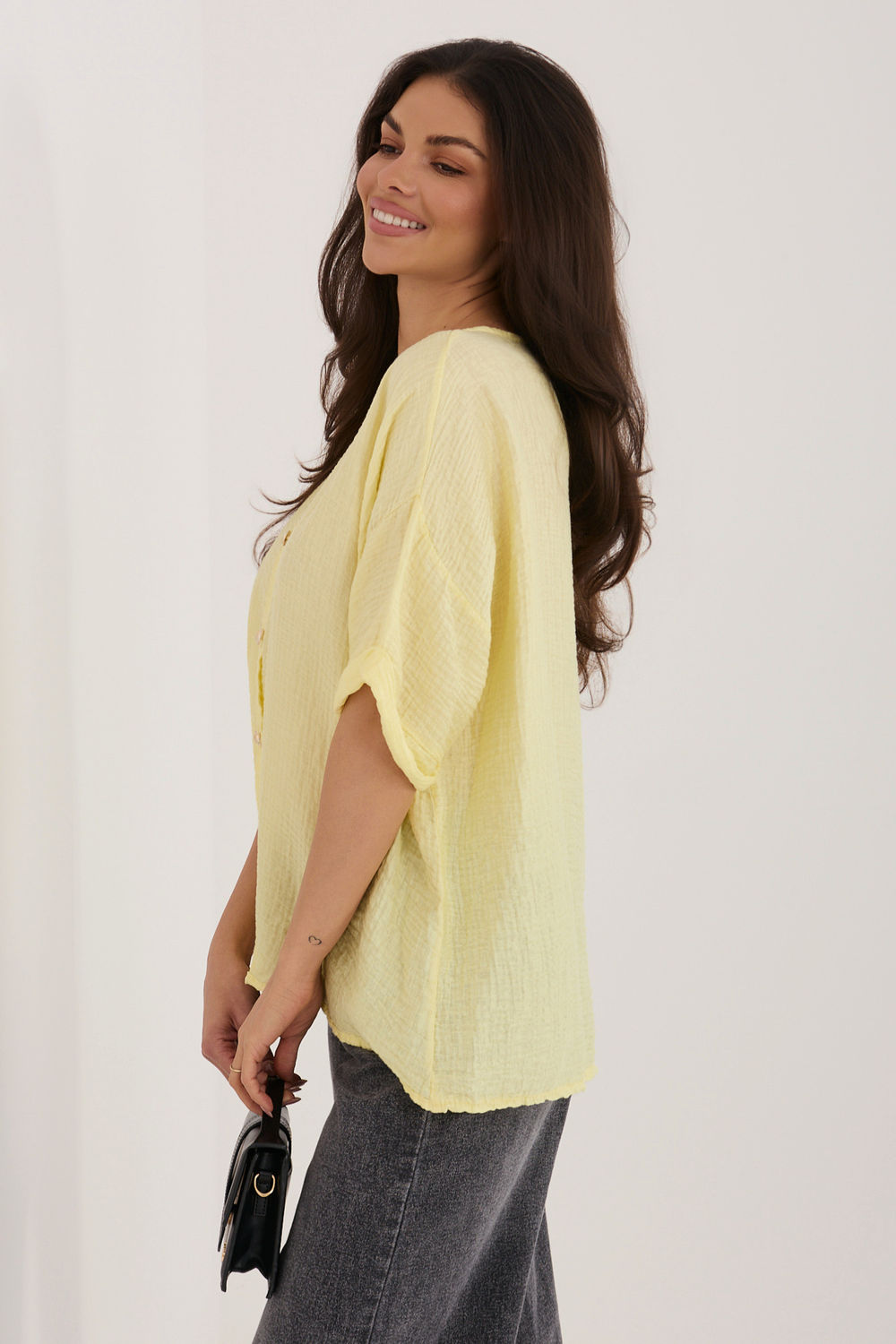Kurzarm Hemd model 226472 Italy Moda - Afbeelding 2