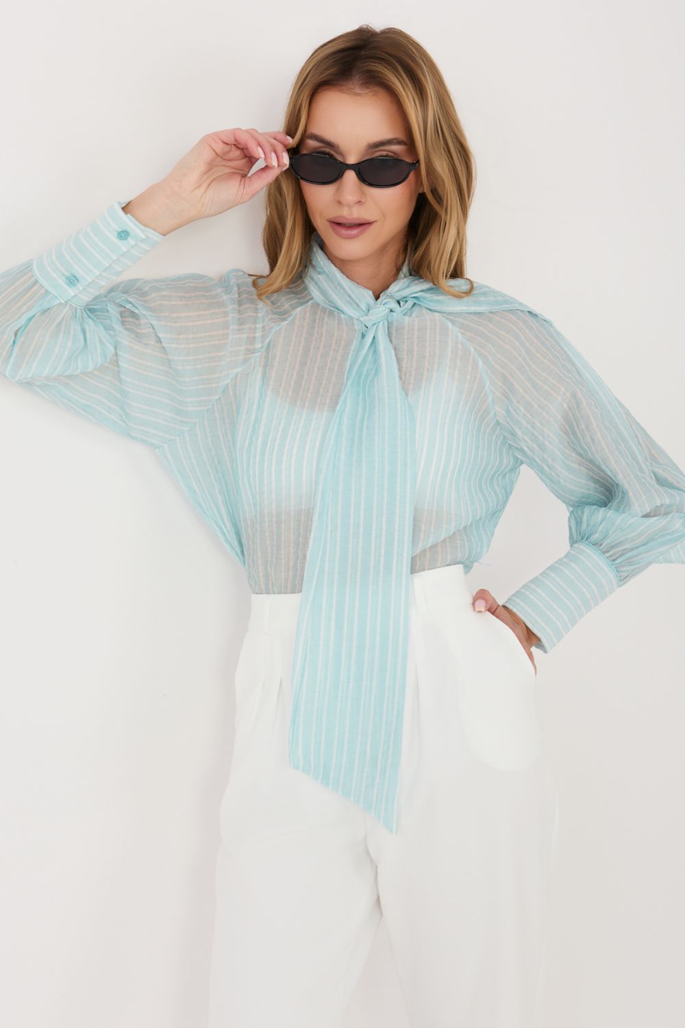 Langarm Hemd model 226443 Italy Moda - Afbeelding 4