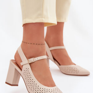 Sandalen mit Absatz model 226504 Step in style