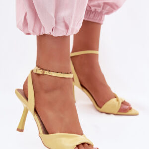 Sandalen mit Absatz model 226516 Step in style