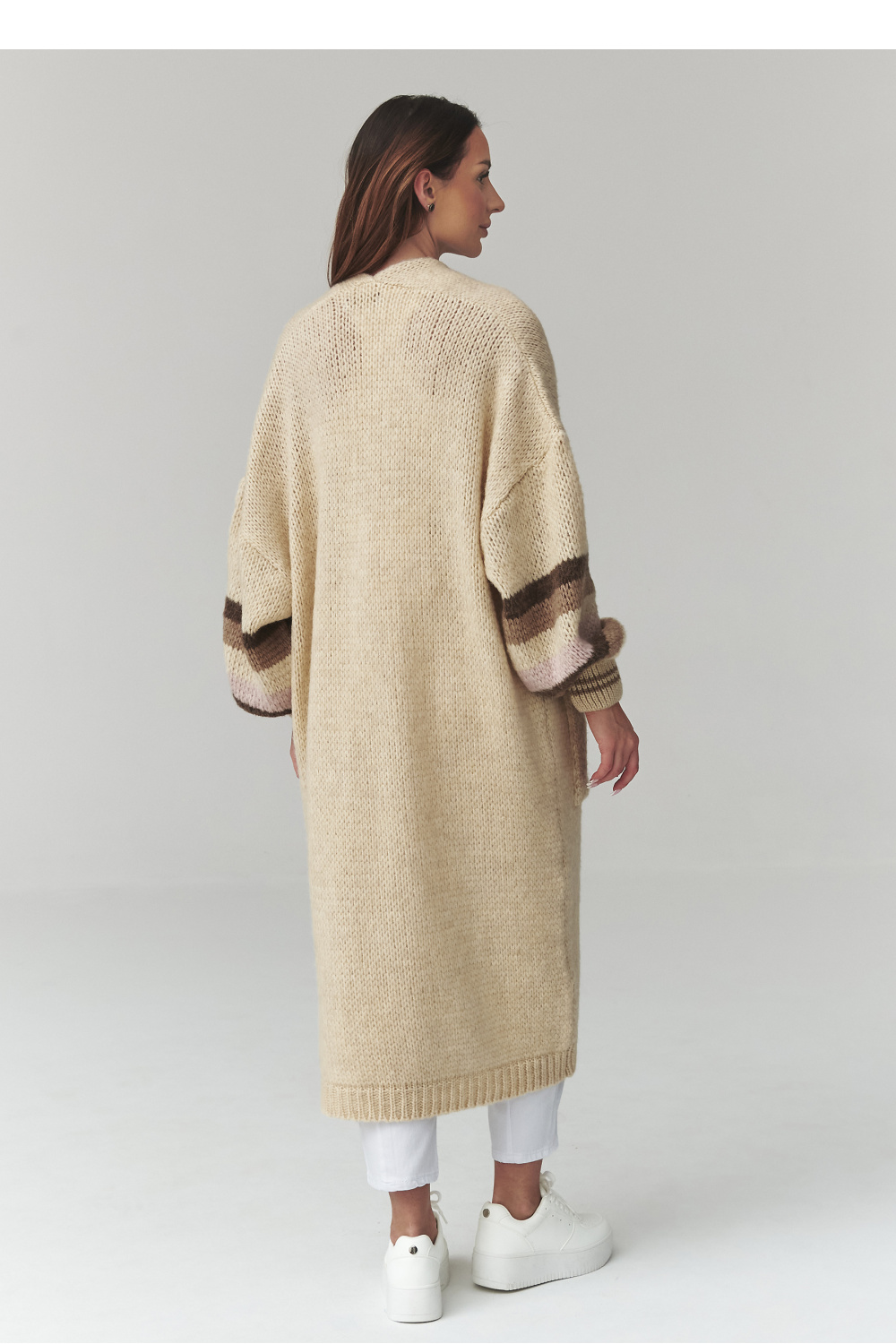 Cardigan model 226865 Makadamia - Afbeelding 3