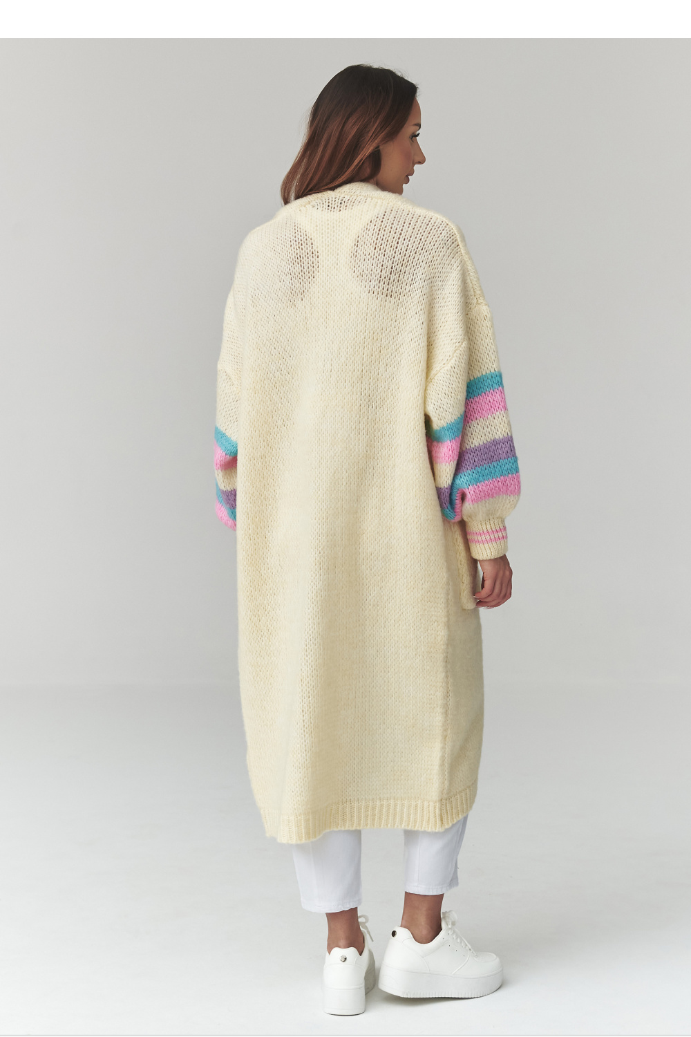 Cardigan model 226868 Makadamia - Afbeelding 3
