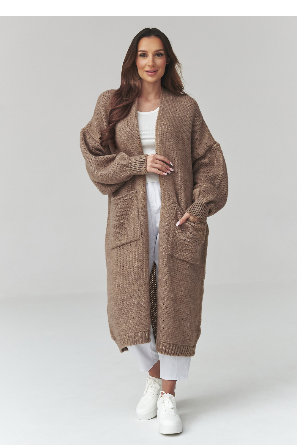 Cardigan model 226869 Makadamia - Afbeelding 2