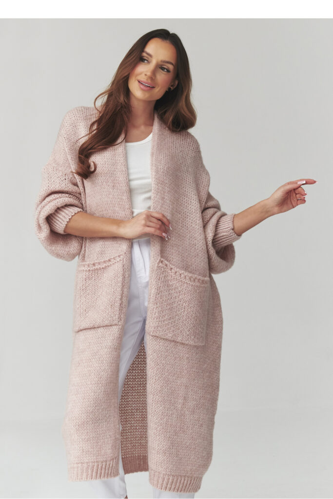Cardigan model 226874 Makadamia