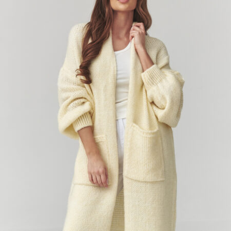 Cardigan model 226876 Makadamia
