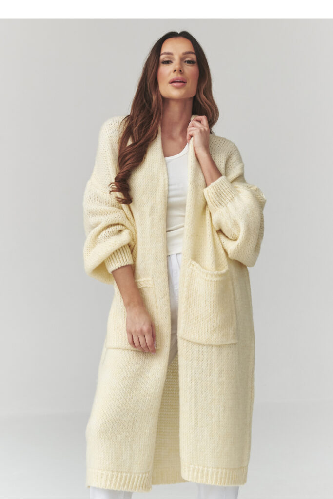 Cardigan model 226876 Makadamia