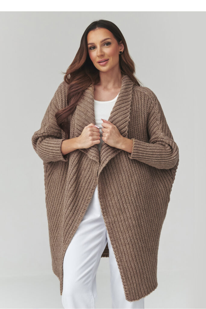 Cardigan model 226877 Makadamia