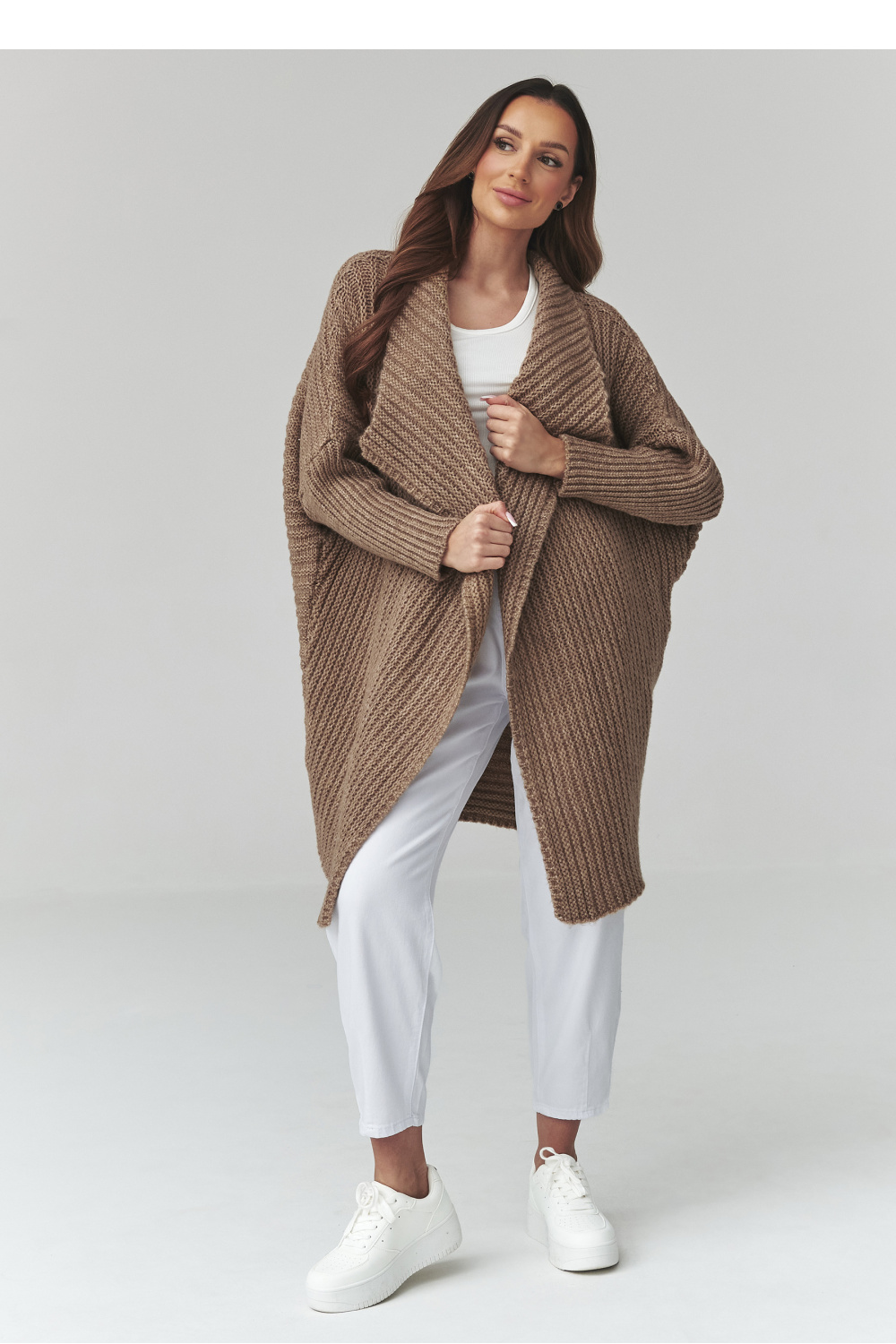 Cardigan model 226877 Makadamia - Afbeelding 2