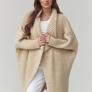 Cardigan model 226881 Makadamia