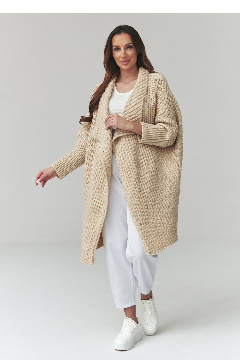 Cardigan model 226881 Makadamia - Afbeelding 2