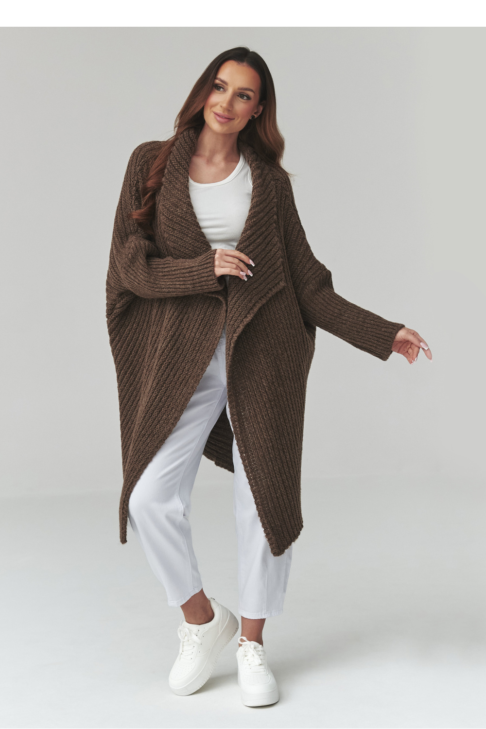 Cardigan model 226882 Makadamia - Afbeelding 2