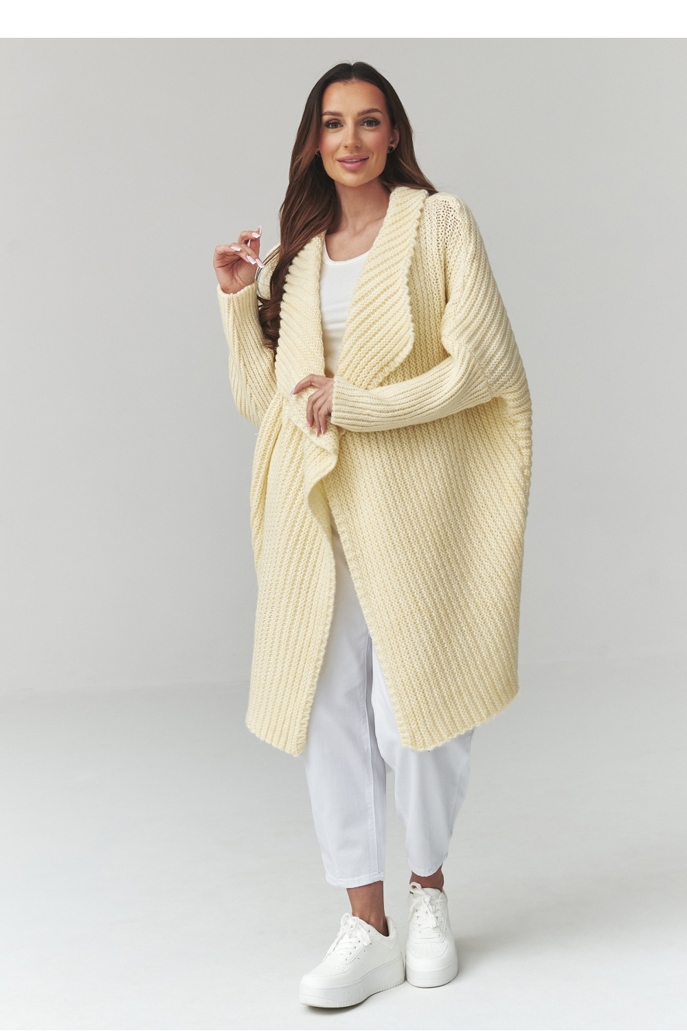 Cardigan model 226885 Makadamia - Afbeelding 2