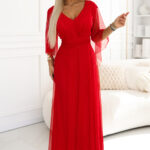 Langes Kleid model 227065 Numoco