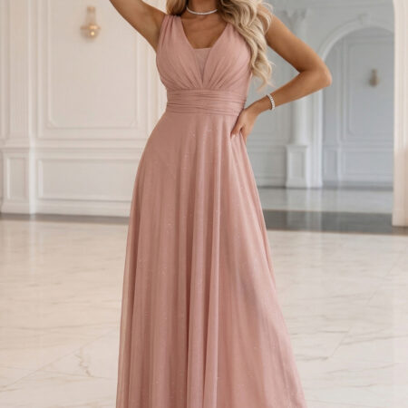 Langes Kleid model 227074 Numoco