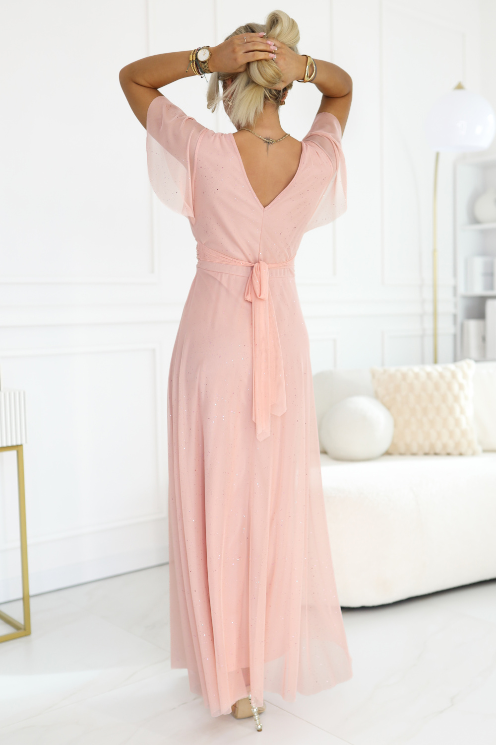 Langes Kleid model 227095 Numoco - Afbeelding 2
