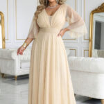 Langes Kleid model 227124 Numoco