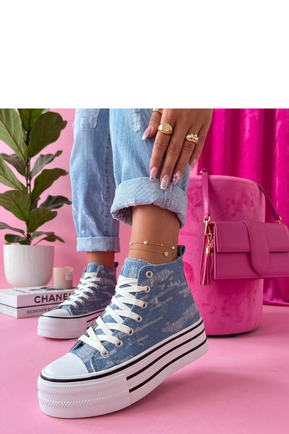 Plateausneaker model 227259 Solea - Afbeelding 2