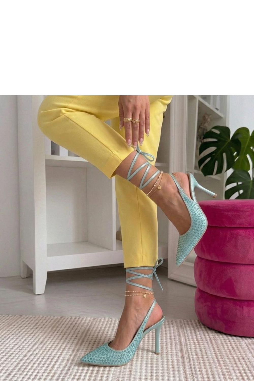 Riemchensandaletten mit Absatz model 227284 Solea - Afbeelding 3
