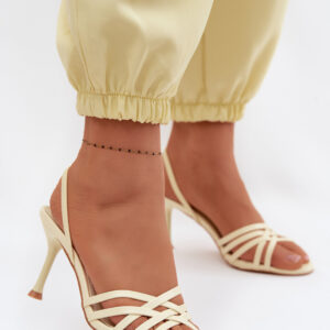 Sandalen mit Absatz model 227437 Step in style