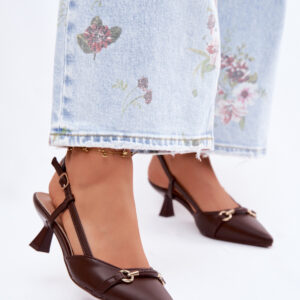Sandalen mit Absatz model 227446 Step in style