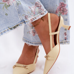 Sandalen mit Absatz model 227447 Step in style