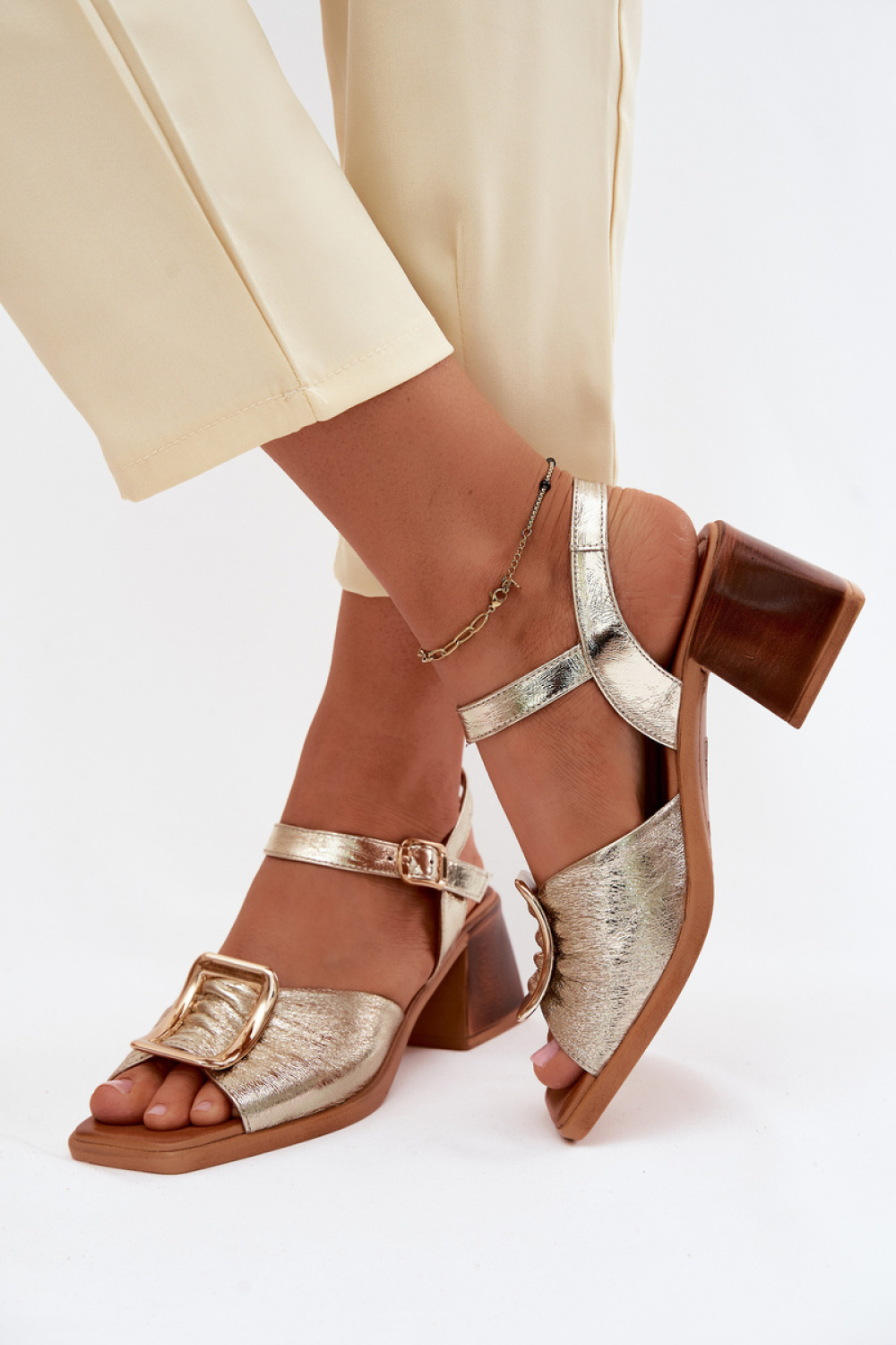 Sandalen mit Absatz model 227902 Step in style - Afbeelding 3