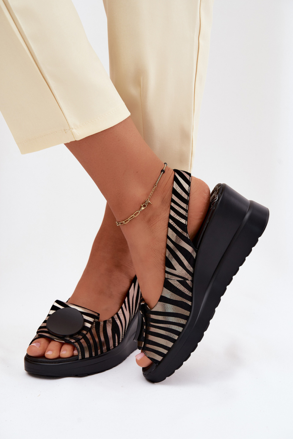 Keilabsatz Sandalen model 227903 Step in style - Afbeelding 3