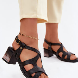 Sandalen mit Absatz model 227909 Step in style