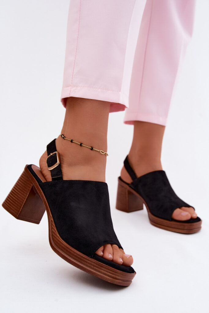 Sandalen mit Absatz model 227914 Step in style