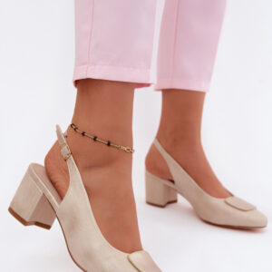 Sandalen mit Absatz model 227919 Step in style