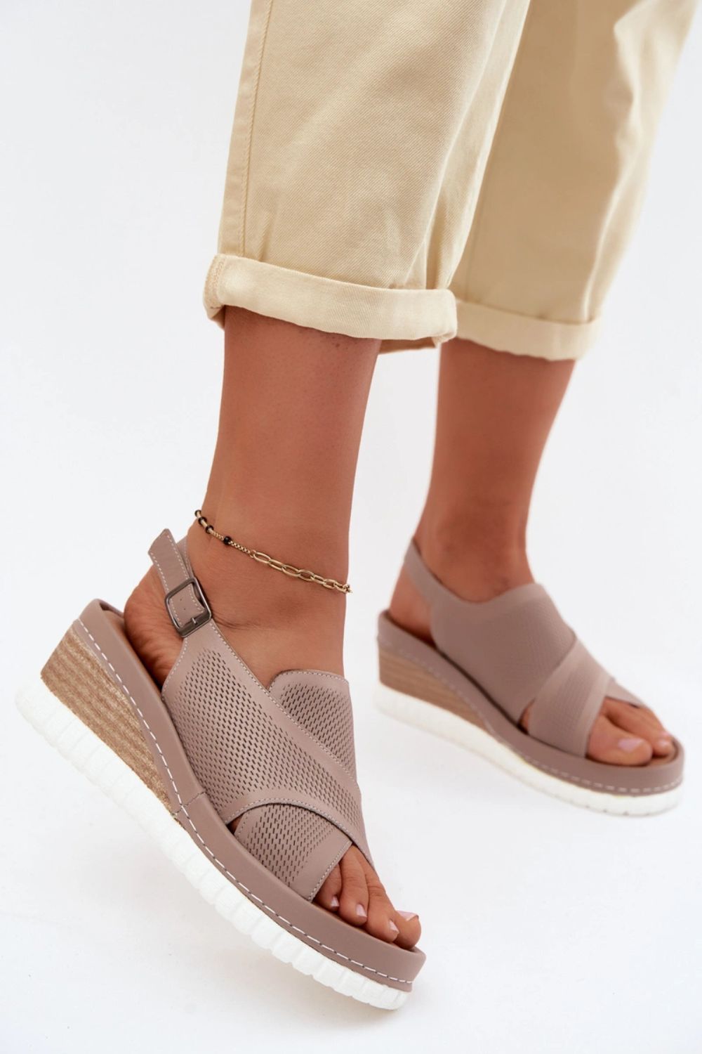 Keilabsatz Sandalen model 227897 Step in style - Afbeelding 3