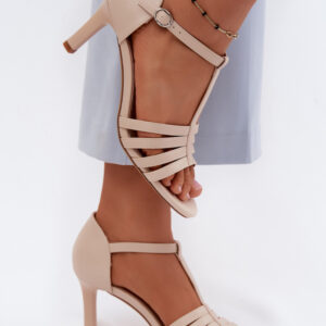 Sandalen mit Absatz model 228108 Step in style