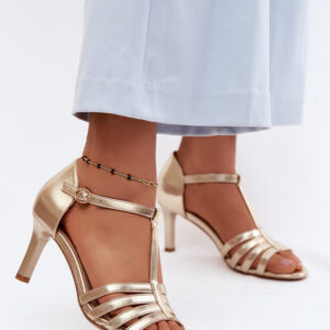 Sandalen mit Absatz model 228109 Step in style