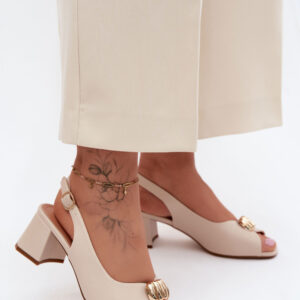 Sandalen mit Absatz model 228110 Step in style